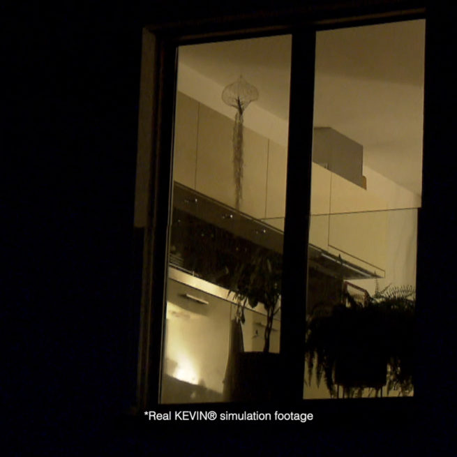 Double burglary protection with two KEVIN® presence simulators. All-in. One payment.